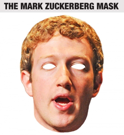 Mark Zuckerberg Halloween mask